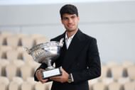 Carlos Alcaraz pictured at the 2024 French Open | Image Source: Getty